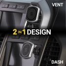 Uchwyt magnetyczny MagicMount™ Pro2, montaż na deskę auta / kratkę wentylacyjną. Dedykowany do iPhone 13 Pro Max